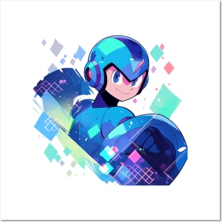 megaman Posters and Art